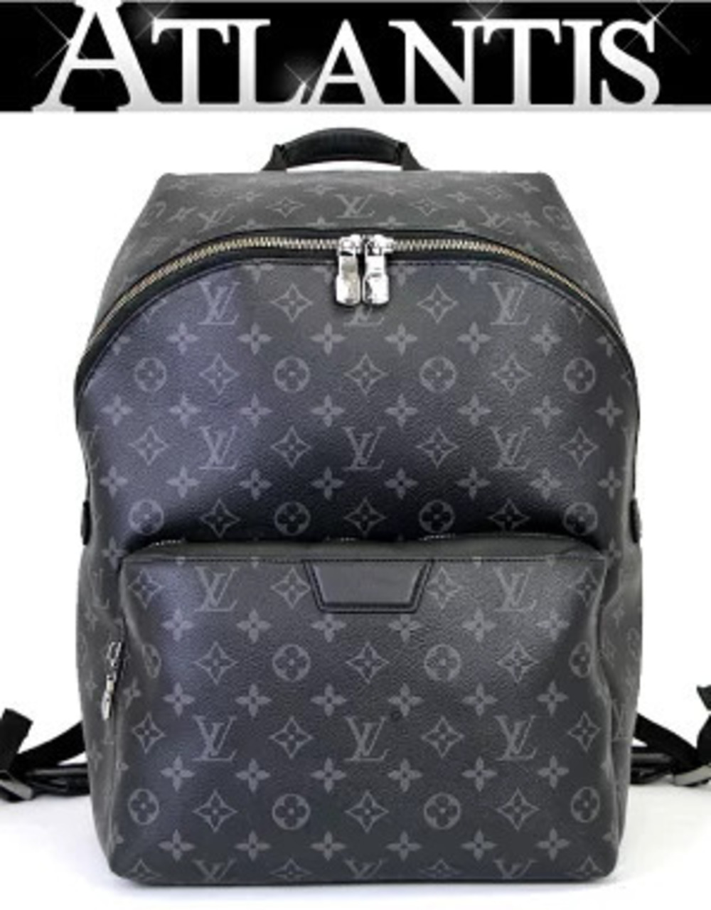 Louis Vuitton Apollo Backpack Monogram Eclipse Black